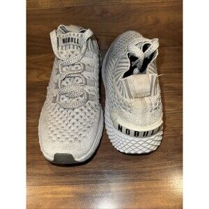 NOBULL Womens Gray Allday Knit Running Sneaker Training Shoes SZ 8.5